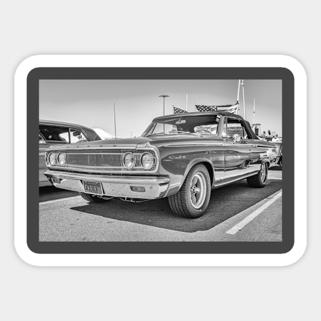 1965 Dodge Coronet 440 Convertible Sticker by Gestalt Imagery